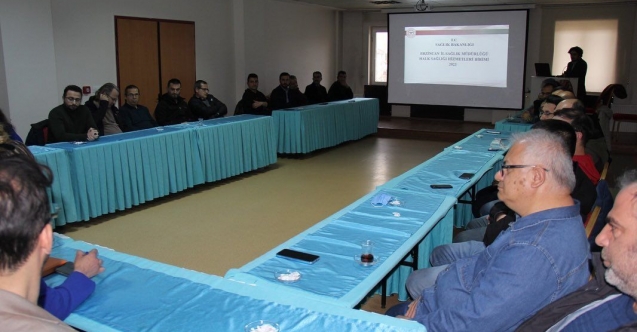 Erzincan İl Sağlık Müdürü Dr. Cihan Tekin başkanlığında, 1. Basamak