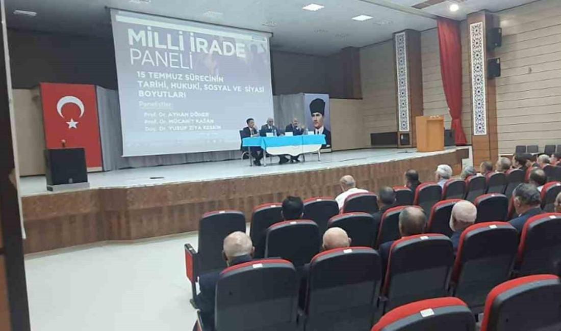 Erzincan Binali Yıldırım Üniversitesi (EBYÜ) tarafından 15 Temmuz Demokrasi ve