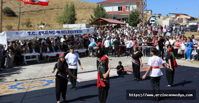 Erzincan'ın Refahiye ilçesi Çukurçimen köyünde Ali Haydar Dedeyi Anma ve