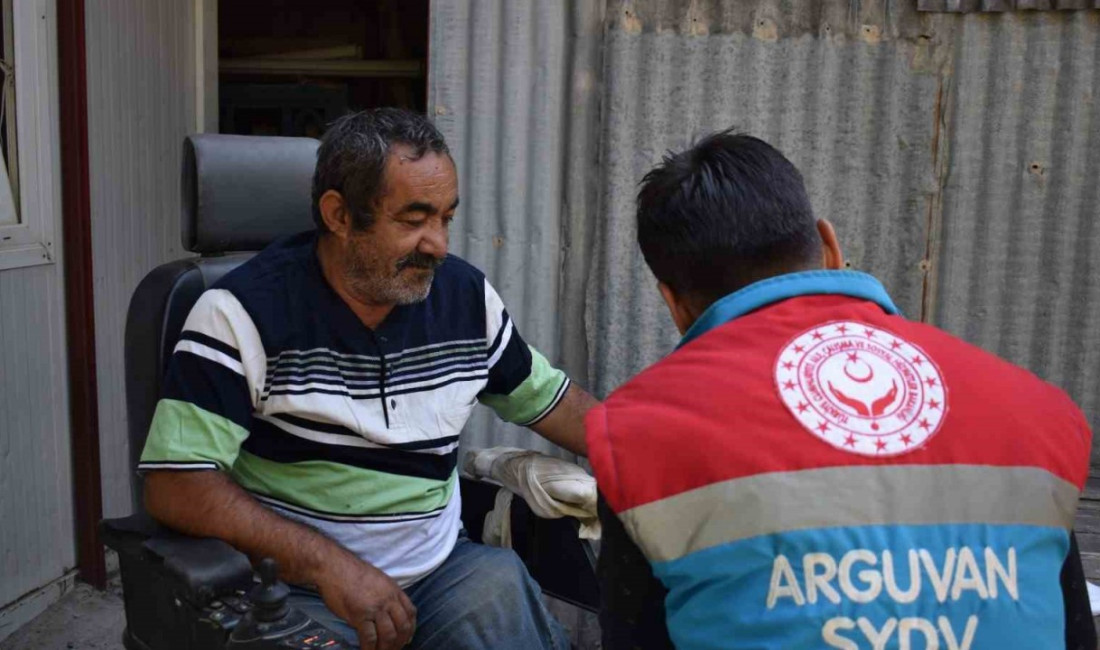 Malatya’nın Arguvan ilçesinde ‘Vefa yaşlı evde bakım projesi’ ile birlikte