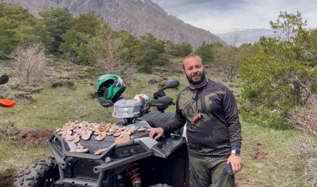 ERZİNCAN’DA ADRENALİN TUTKUNU VATANDAŞLAR ATV VE KROS MOTORLARLA ERGAN DAĞI'NIN