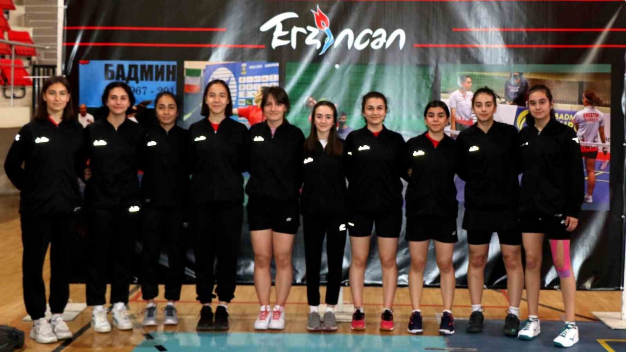 Erzincan’ın ismi uluslararası arenada badmintonla anılıyor.