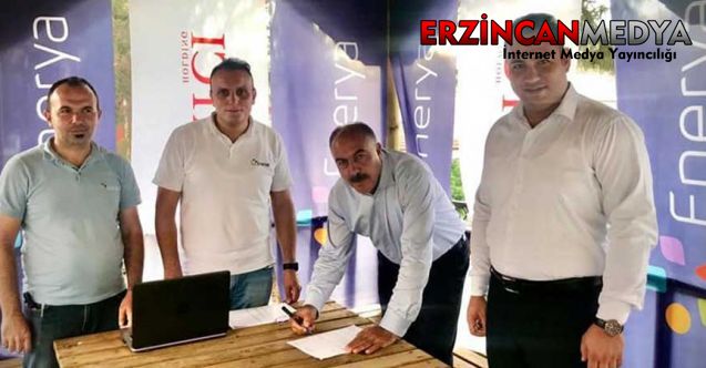 Doğalgaz dağıtım firması ENERYA Kemah’ta stant açarak abonelik işlemlerini başlatması