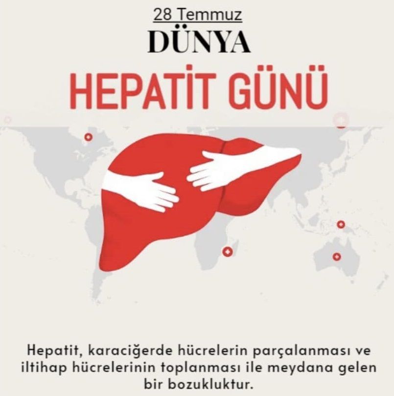 Ciddi bir halk sağlığı problemi olarak dünyada önemini koruyan hepatit