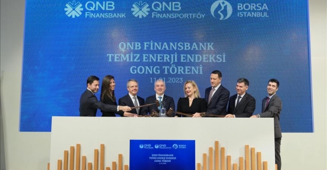 Borsa İstanbul’da gong, QNB Finansbank Temiz Enerji Endeksi için çaldı
