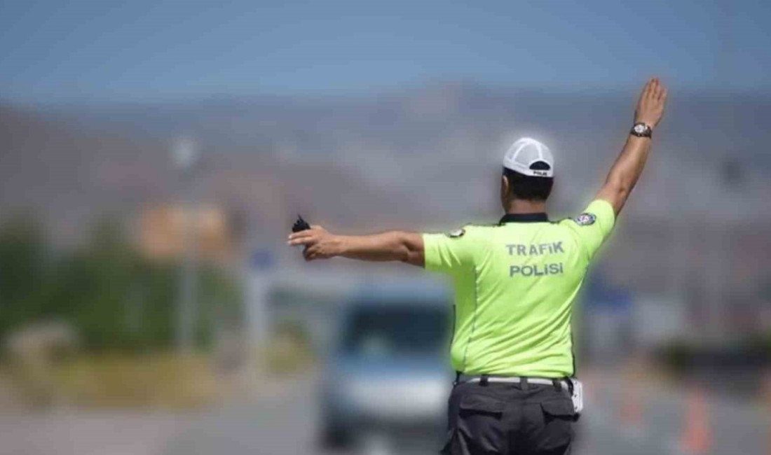 Erzincan’da trafik akışını yavaşlatan