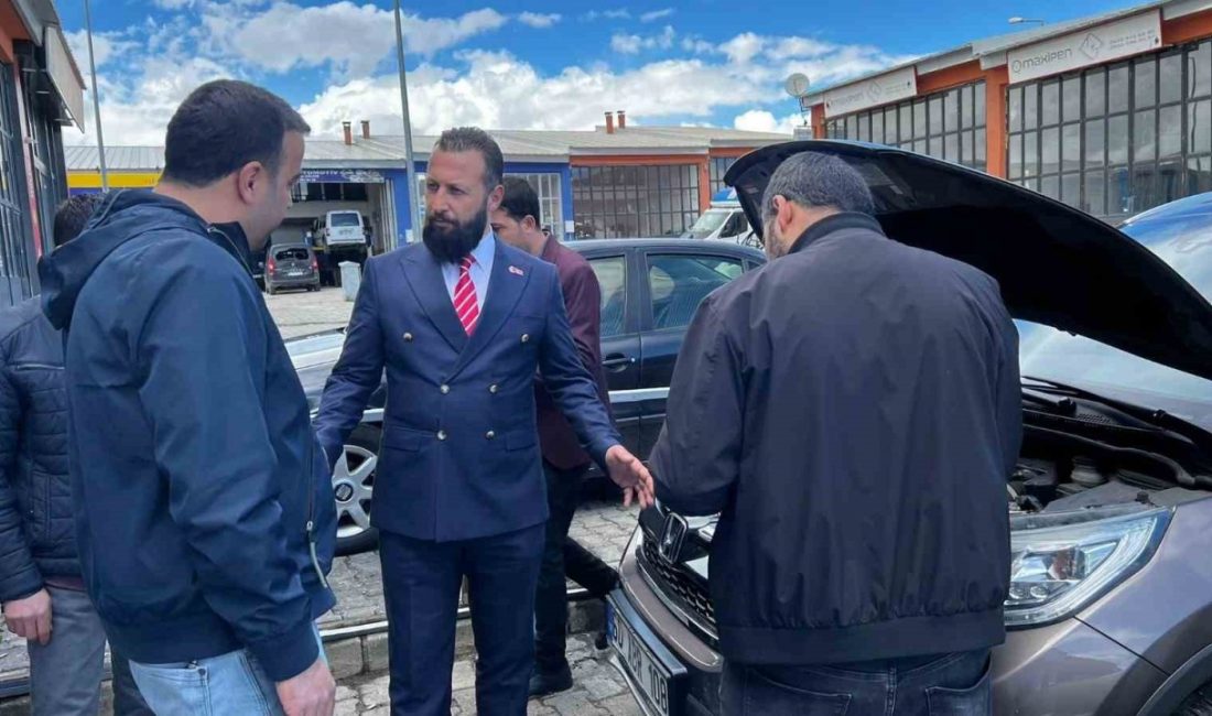 Yeniden Refah Partisi Erzurum Milletvekili Adayı Sadık Çat, İşçi Bayramında