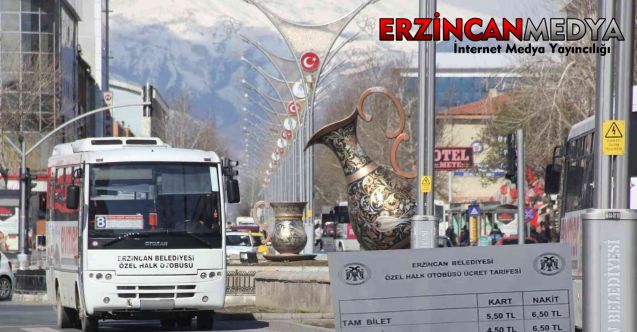 Erzincan Belediyesine öğrencilerden ulaşım zammı tepkisi