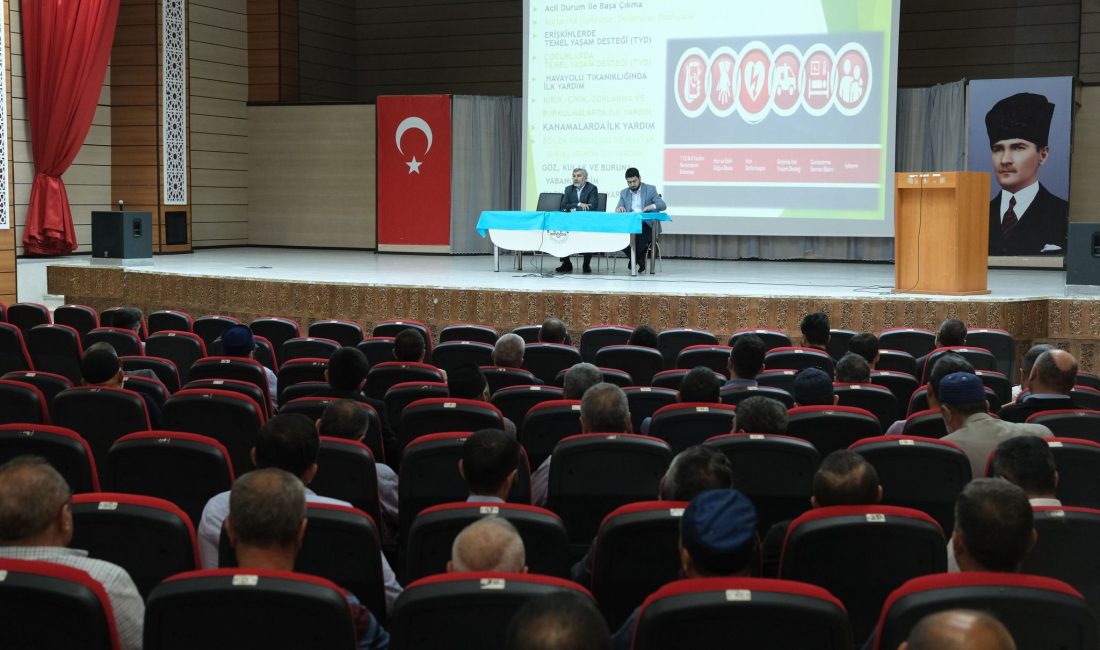 Erzincan İl Müftülüğü Haziran ayı aylık personel toplantısı müftülük konferans