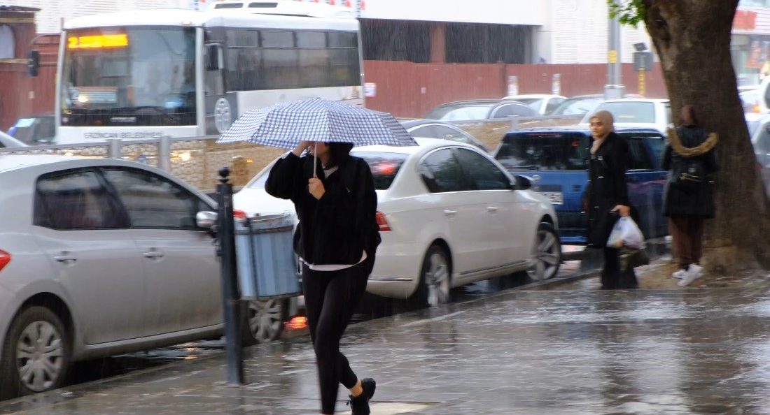 Erzincan’da aralıklı yağmur yağışı