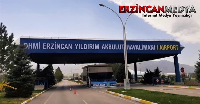 Erzincan Yıldırım Akbulut Havalimanı’ndan mart ayında 19 bin 901 yolcu faydalandı