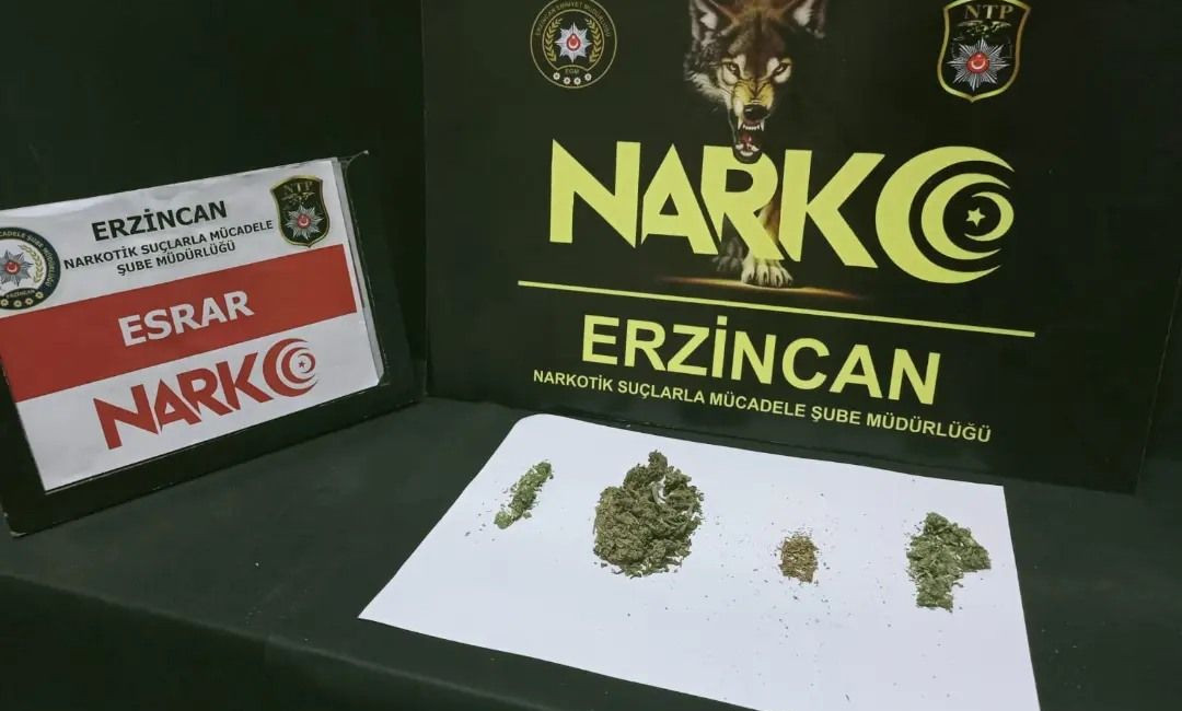 Erzincan’da Narkotik Suçlarla Mücadele