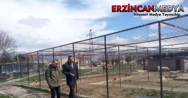 Erzincan’da hayvan bakımevi denetlendi