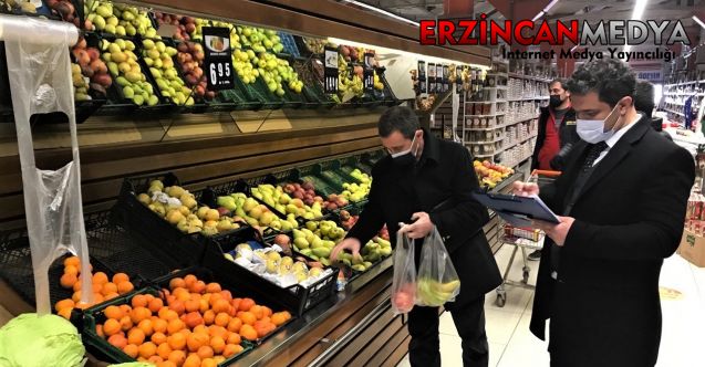 Erzincan Ticaret İl Müdürlüğü temel gıda maddelerinde KDV’nin yüzde 1’e