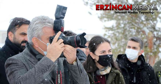 Erzincan’da bu sene ilki düzenlenen “Erzincan’da Kış Fotoğraf Maratonu” Vali