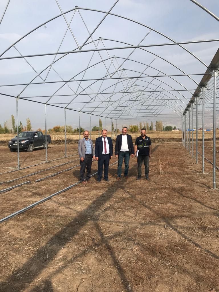 Erzincan’da Tarımsal Yatırımlar Devam Ediyor