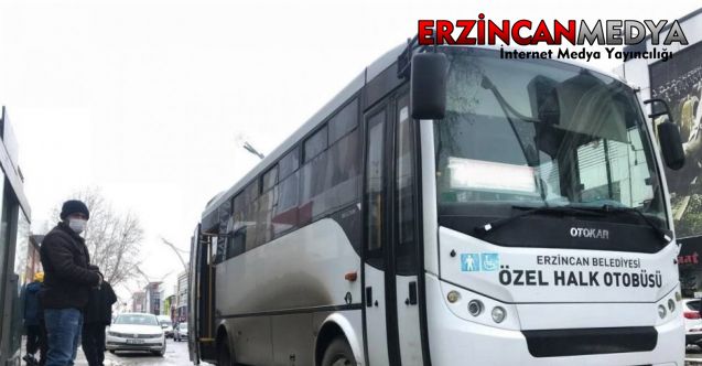 Erzincan’da toplu taşıma ücretlerine zam yapıldı. Can Kart kullanan öğrencilerin