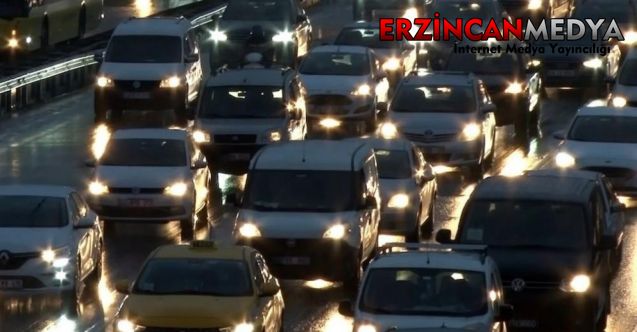 TÜİK, Ocak ayı sonu itibarıyla Türkiye’deki trafiğe kayıtlı araç sayısını