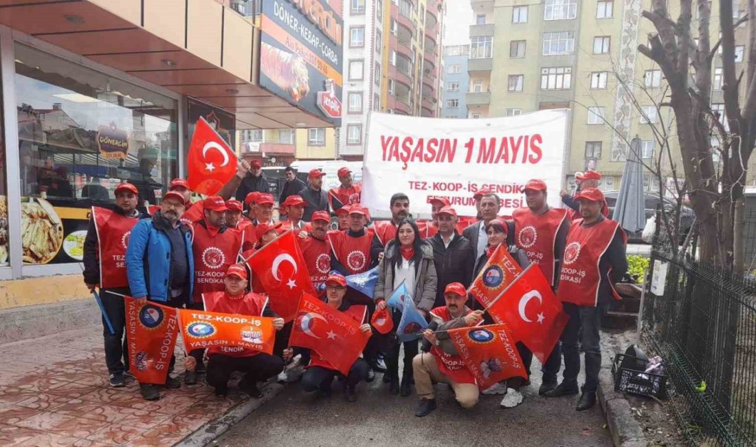 Türk İş Sendikasına bağlı 14 sendika başkanları ve üyeleri 1