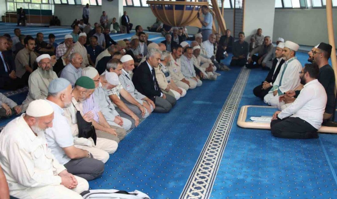 Diyanet İşleri Başkanlığı’nın organizasyonuyla, hac ibadetlerini yerine getirmek üzere Erzincan’dan