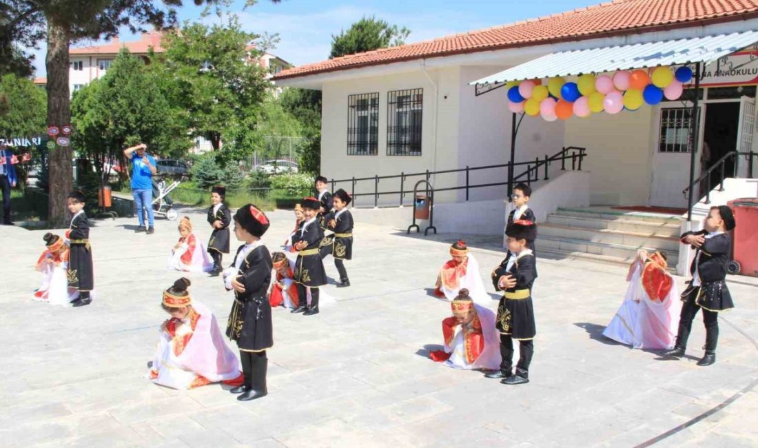 Haymeana Anaokulunda mezuniyet töreni yapıldı.