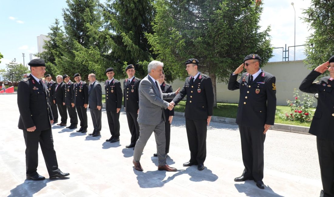 Jandarma Teşkilatı'nın 184. kuruluş yıl dönümü münasebetiyle Erzincan Valisi Mehmet