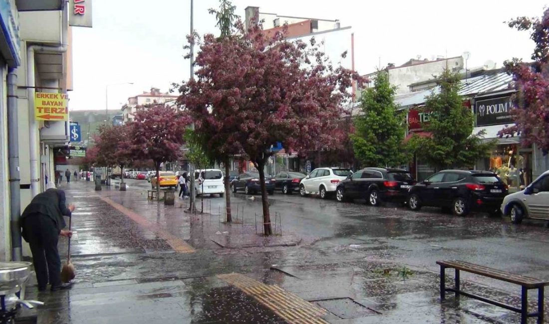 KARS'TA SAĞANAK YAĞMUR BEKLENİYOR(KARS-İHA)