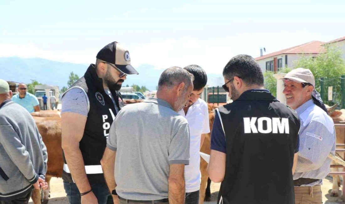 Erzincan’da polis ekipleri, yaklaşan