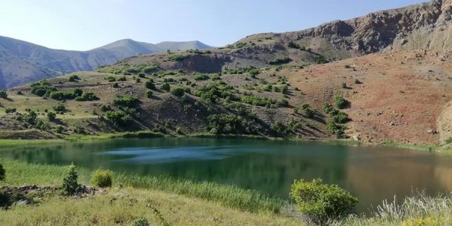 Erzincan’da ki Ardos Gölü, güzelliği ve doğa ile iç içe