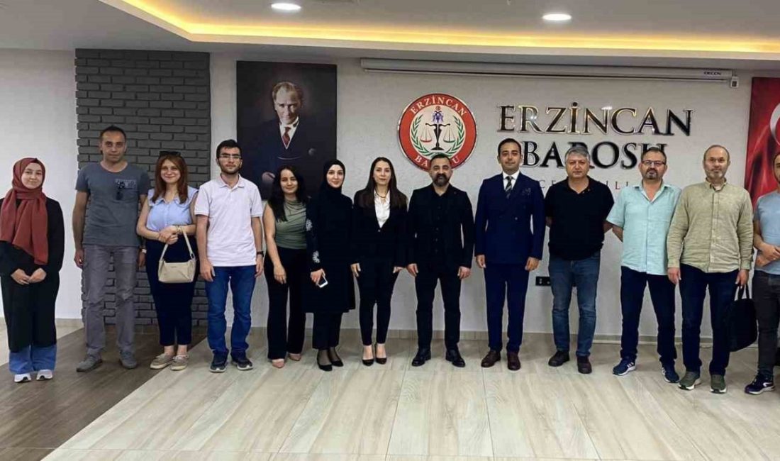 Erzincan Barosunda “Mülteci Hukuku” konulu meslek içi eğitim semineri düzenlendi.