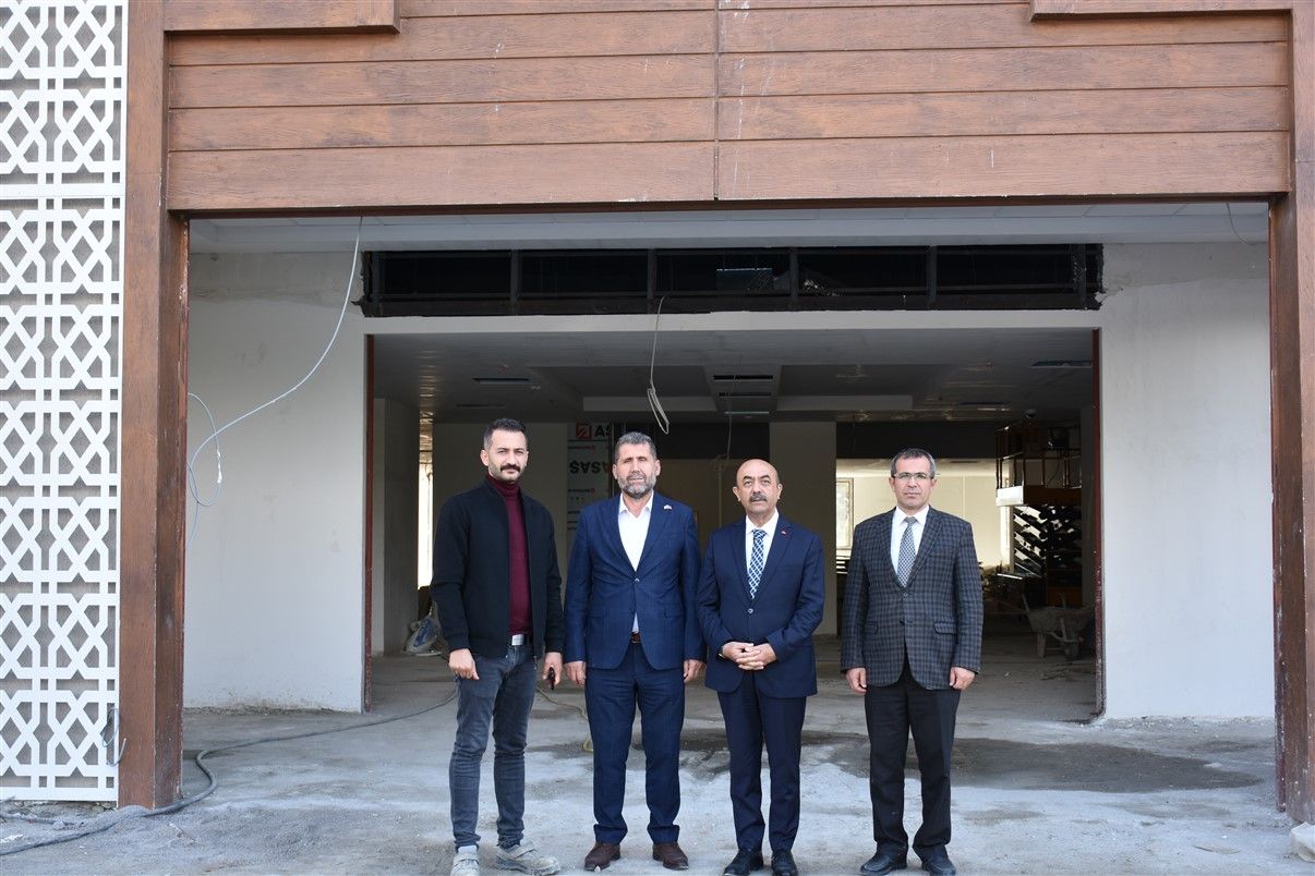 Erzincan İl Milli Eğitim Müdürü Hacı Ömer Kartal, Fatih Mahallesinde