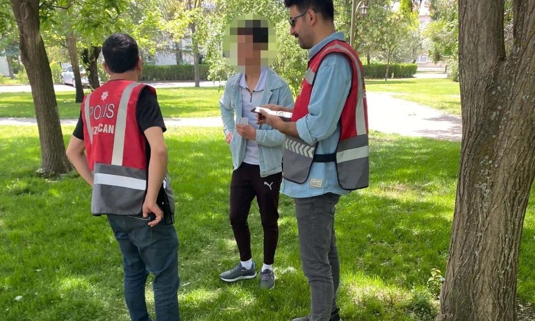 Erzincan’da polis ekipleri tarafından