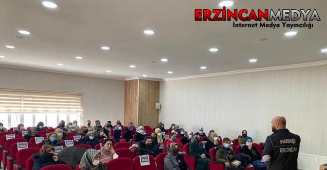 Erzincan’da “En İyi Narkotik Polisi; Anne” projesi kapsamında annelere yönelik