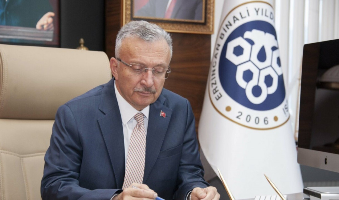 Erzincan Binali Yıldırım Üniversitesi Rektörü Prof. Dr. Akın Levent, TRT