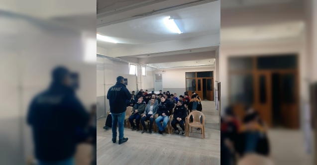 Erzincan İl Afet ve Acil Durum Müdürlüğü tarafından yabancılara yönelik