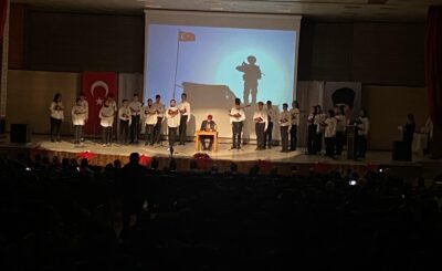 Ertuğrul Gazi Anadolu Lisesi tarafından 12 Mart İstiklal Marşı’nın Kabulünün