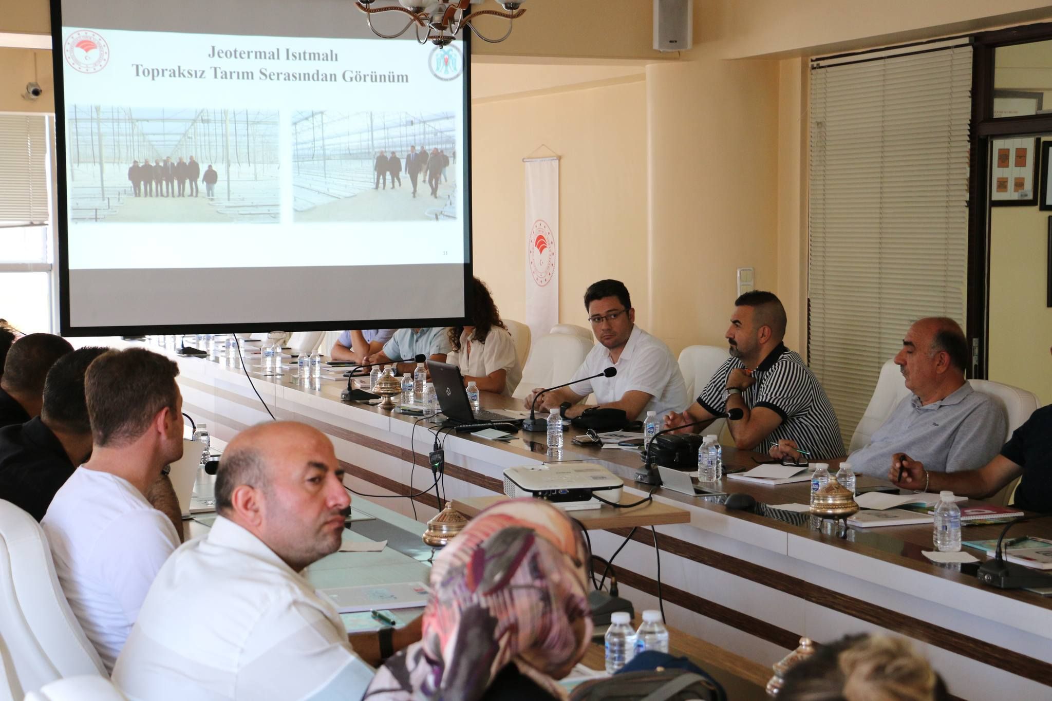Erzincan Toplu Sera Bölgesi Alt Kullanıcıları ile Toplantı Yapıldı