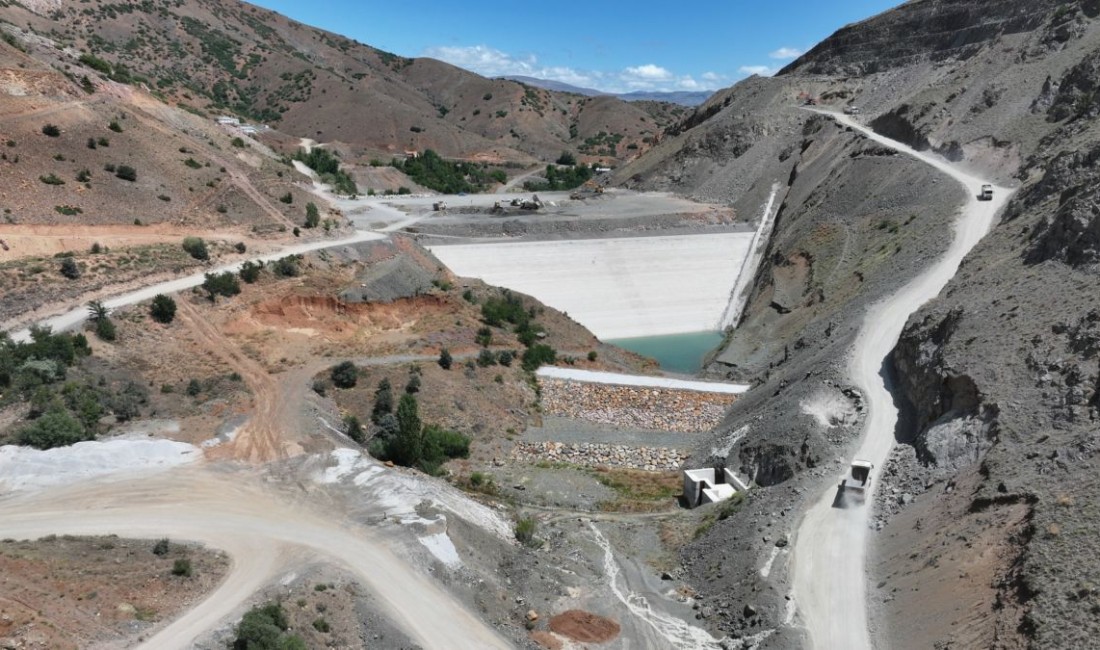 Erzincan Ballı Barajı’nda %59’u