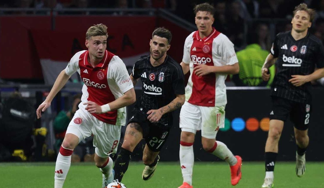 UEFA Avrupa Ligi’nin ilk haftasında Beşiktaş, Ajax’a karşı Hollanda’nın Johan