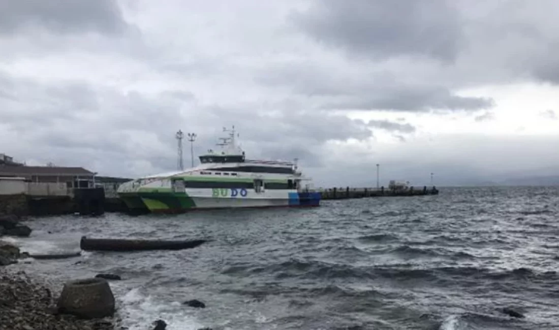 Bursa ile İstanbul arasında deniz yoluyla ulaşımı sağlayan BUDO’dan yapılan