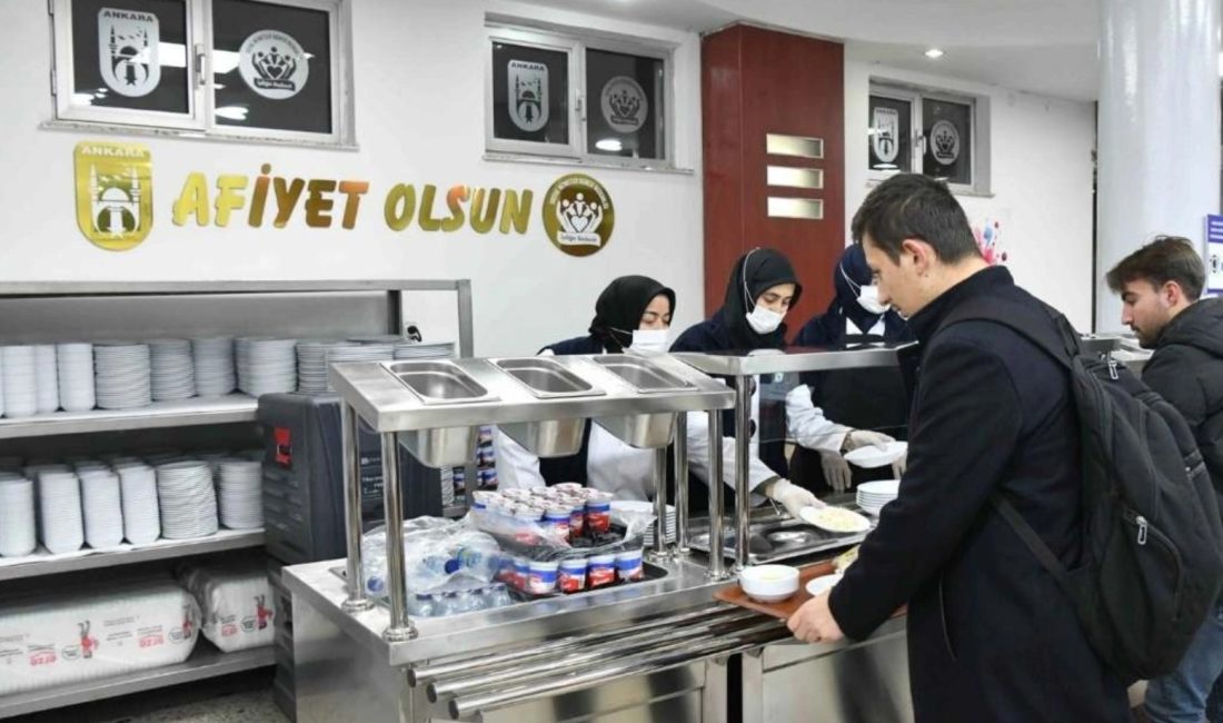 Şevket GÖLÜK /ANKARA-BHA Ankara Büyükşehir Belediyesi’nin yeni projesi “Gençlik Sofraları”