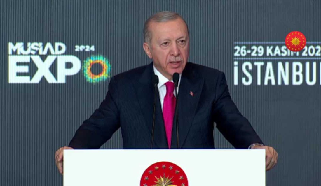 ANKARA-BHA Cumhurbaşkanı Recep Tayyip Erdoğan, TÜYAP Fuar Merkezi’nde düzenlenen Dünya