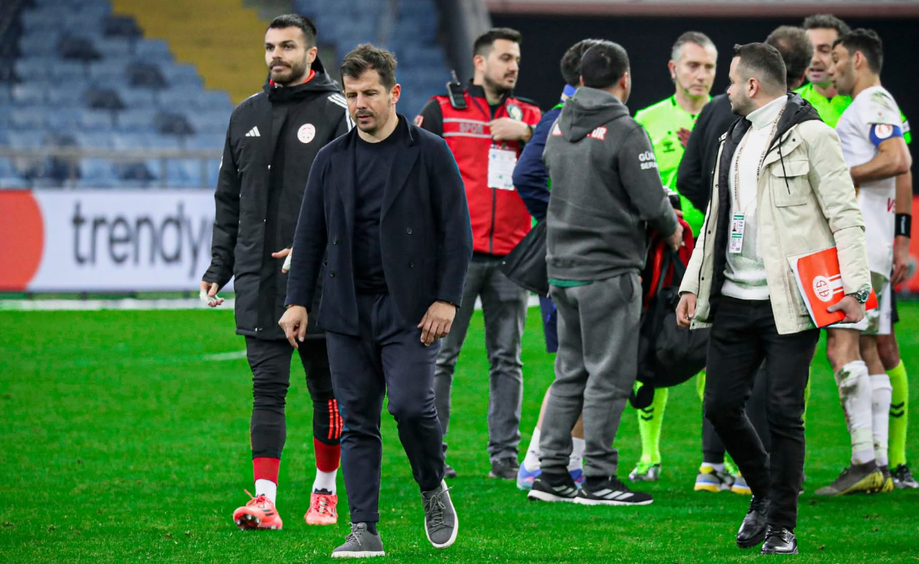 ANTALYA-BHA Antalyaspor Teknik Direktörü Emre Belözoğlu, Trendyol Süper Lig’in 25.