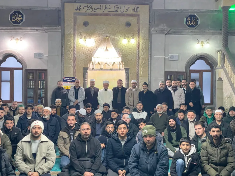 AKSARAY-BHA Aksaray Yakabağlar Camii’de her pazar olduğu gibi bu hafta da