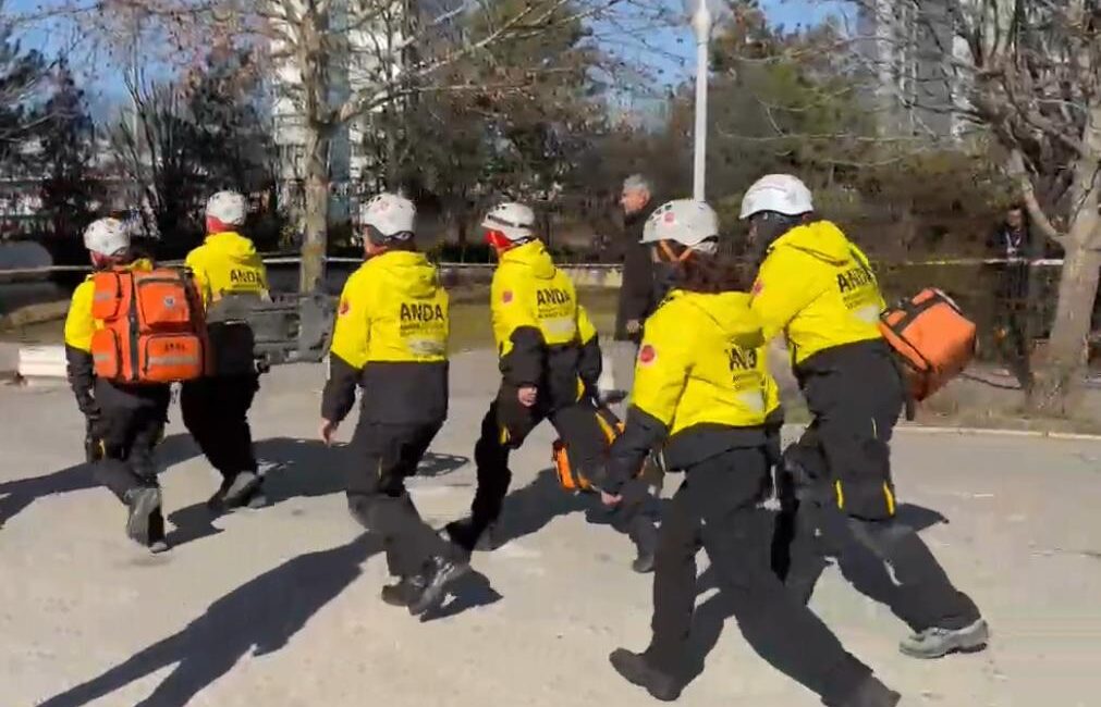 ANKARA-BHA Ankara Üniversitesi’nde, olası afet ve acil durumlara hazırlık kapsamında