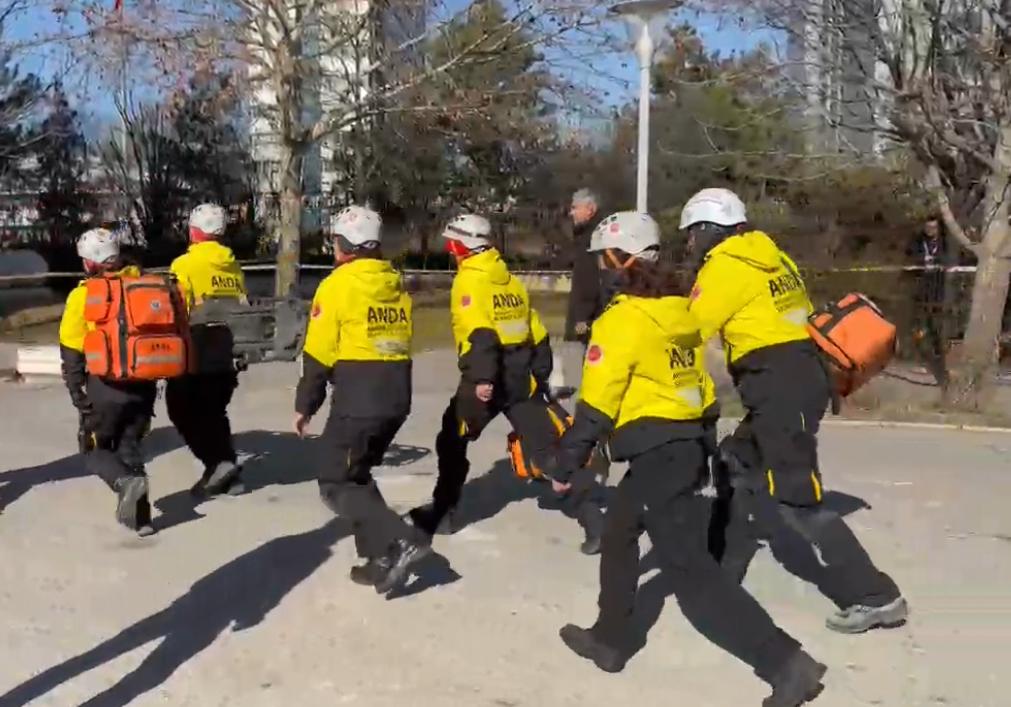 ANKARA-BHA Ankara Üniversitesi’nde, olası afet ve acil durumlara hazırlık kapsamında